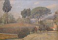 Hugo Larsen: Landscape, San Remo 1921.