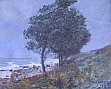 Hugo Larsen: Coastal Landscape, 1912.