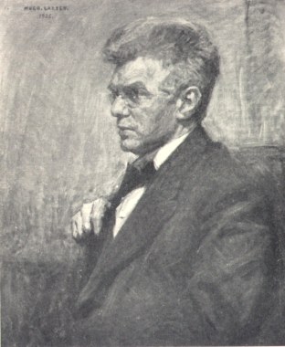 Hugo Larsen: Portræt af direktør Viggo Berg, 1925