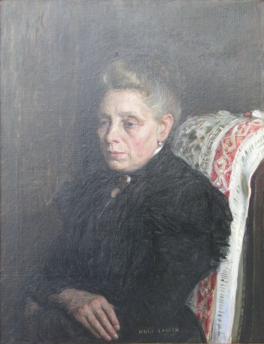 Isidora Augusta Strip, malet af sønnen Hugo Larsen. Privateje