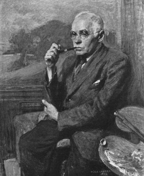 Hugo Larsen: Portræt af en maler, 1926