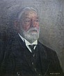Hugo Larsen: Male portrait, 1910