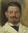 Hugo Larsen: Male Portrait, 1899