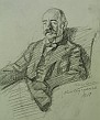 Hugo Larsen: Baron Axel Blixen-Finecke, 1917