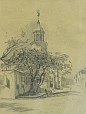 Hugo Larsen: The old Steeple, St. Croix 1906
