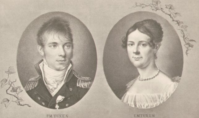 Picture of Peder Mandrup Tuxen and Elisabeth Marie Simonsen