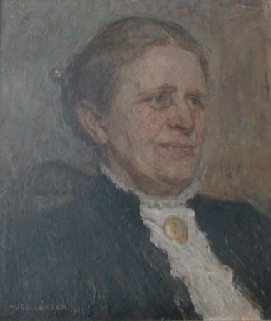 Hugo Larsen: Elisabeth Gregersen, 1912.