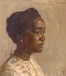 En negerpige, St. Thomas 1905.