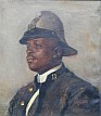 Politibetjent, St. Thomas, 1905.
